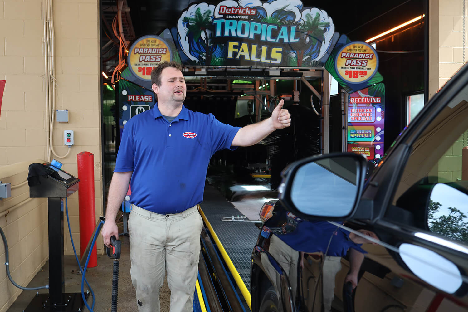 Detrick’s Car Wash employee in South Carolina