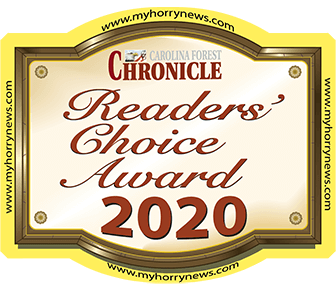 Carolina Forest Chronicle Readers' Choice Award 2020